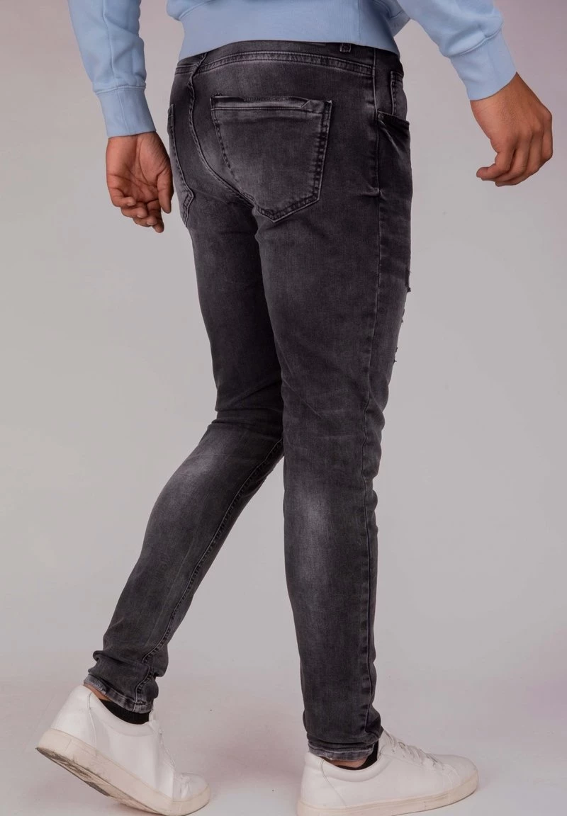 Gabbiano MILAN - Jeans Slim Fit - Blackfaded Destroyed, Herren 4 Gabbiano MILAN - Jeans Slim Fit - Blackfaded Destroyed, Herren – Bild 2