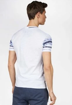 Gabbiano T-Shirt Print - White, Herren -Angebote Gabbiano Store 6d5559b303ab4945a90d563b84f9cad3