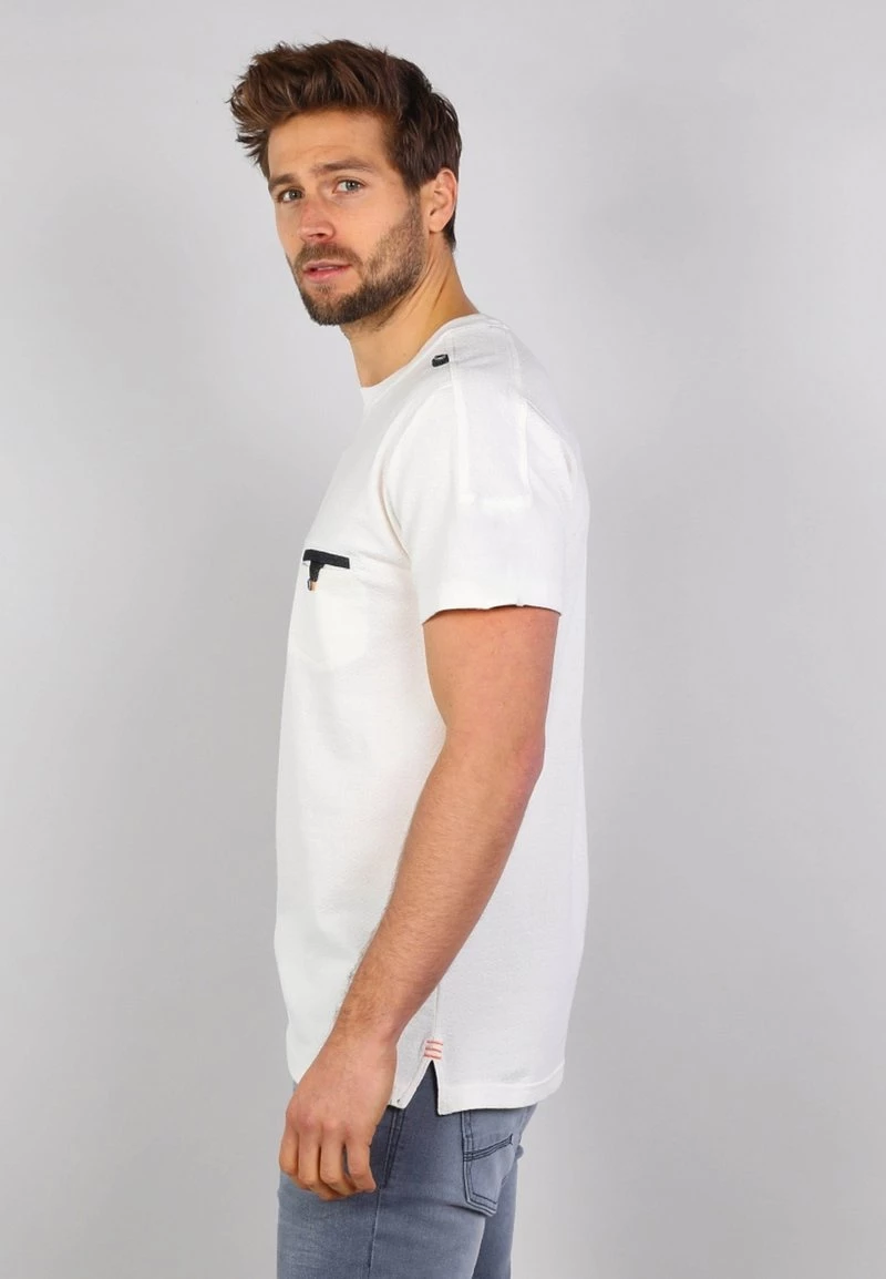 Gabbiano T-Shirt Print - Ecru, Herren 6 Gabbiano T-Shirt Print - Ecru, Herren – Bild 4