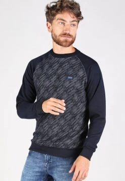 Gabbiano Strickpullover - Navy, Herren