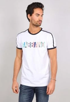 Gabbiano T-Shirt Print - White, Herren