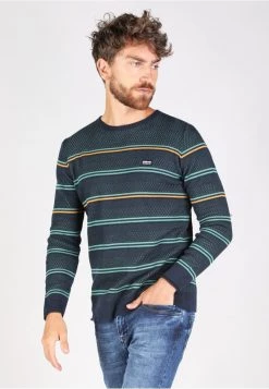 Gabbiano Strickpullover - Navy, Herren