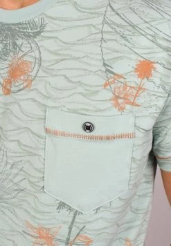 Gabbiano T-Shirt Print - Meadow Green, Herren -Angebote Gabbiano Store 7301a1dcb20d4f4a803ab6644d9aac81