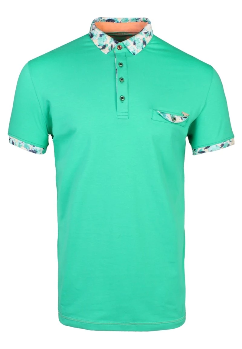 Gabbiano Poloshirt - Apple Green, Herren 6 Gabbiano Poloshirt - Apple Green, Herren – Bild 4