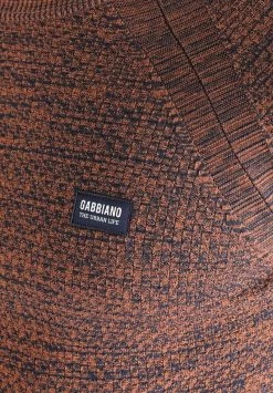 Gabbiano Strickpullover - Brick Orange, Herren -Angebote Gabbiano Store 787377c23e5840ffa2c40373d0bb269d