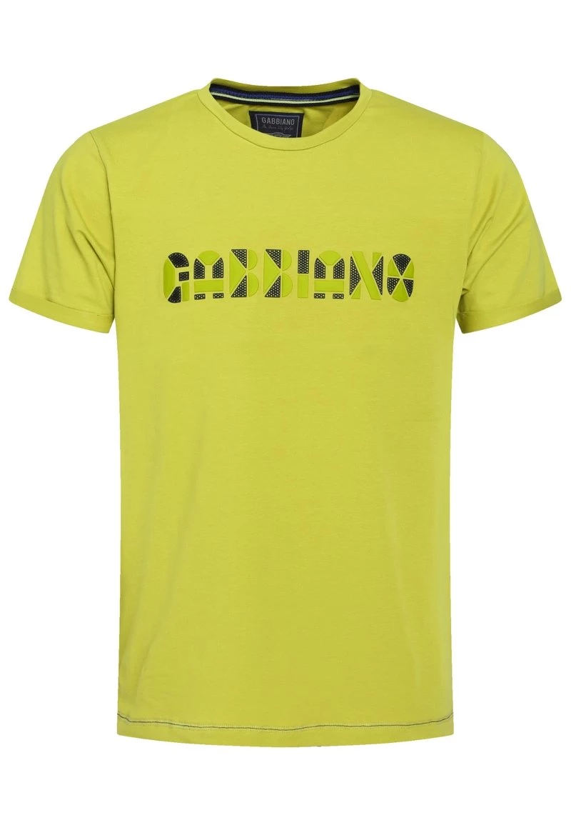 Gabbiano T-Shirt Print - Lime, Herren 7 Gabbiano T-Shirt Print - Lime, Herren – Bild 5