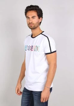 Gabbiano T-Shirt Print - White, Herren 11 Gabbiano T-Shirt Print - White, Herren -Angebote Gabbiano Store 7f612f2813214419b37da5cde7d7e528