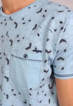 Gabbiano T-Shirt Print - Pebble Blue, Herren -Angebote Gabbiano Store 80b3b397c4db4b8bb605c91fdf7229e3