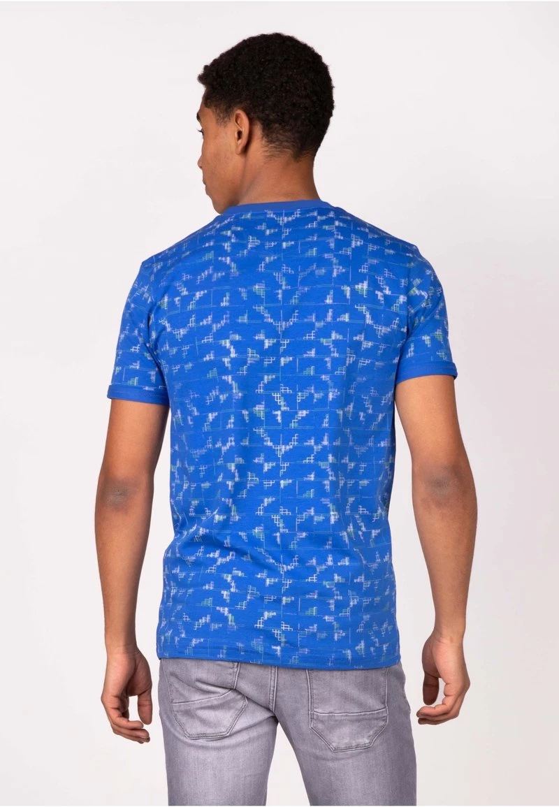 Gabbiano T-Shirt Print - Cobalt, Herren 5 Gabbiano T-Shirt Print - Cobalt, Herren – Bild 3