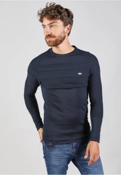 Gabbiano Strickpullover - Navy, Herren