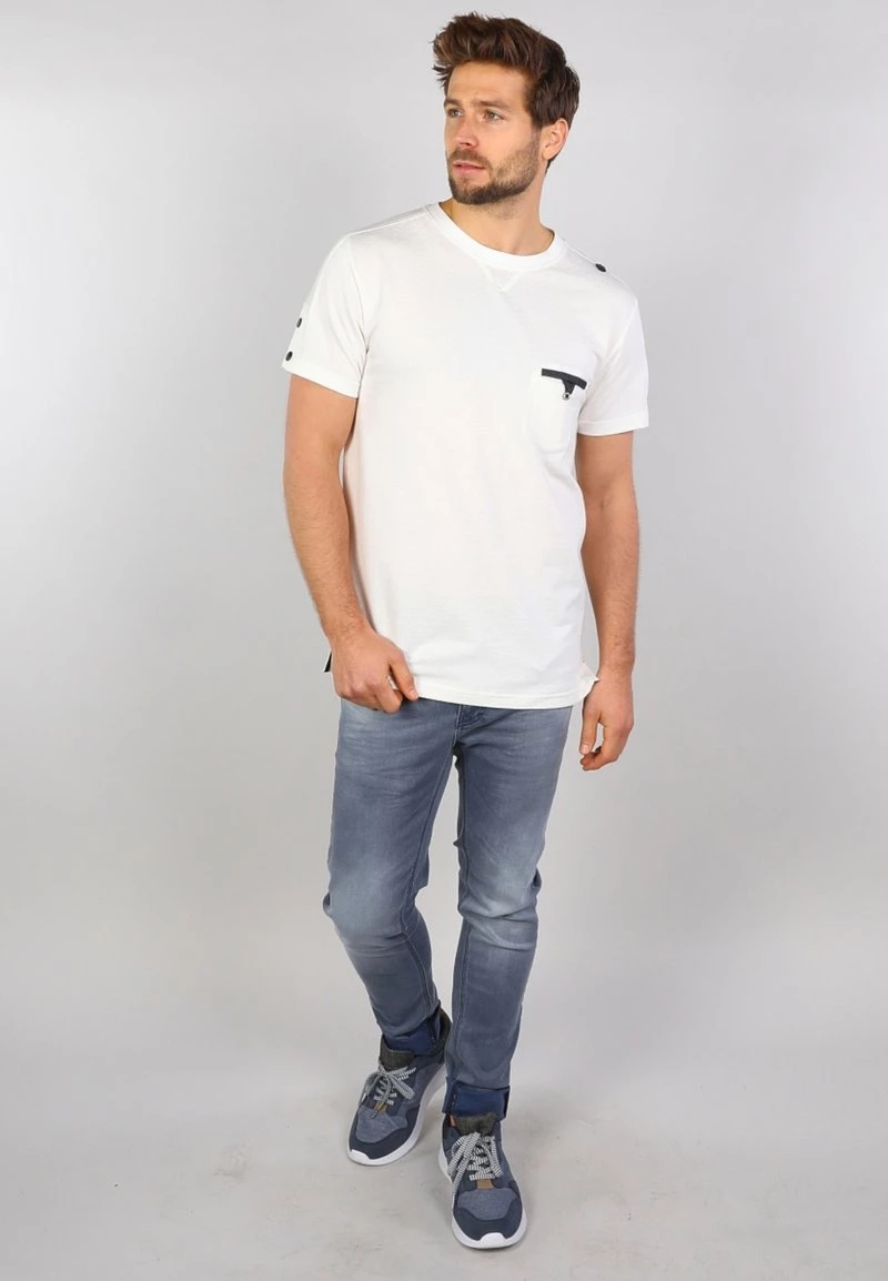 Gabbiano T-Shirt Print - Ecru, Herren 4 Gabbiano T-Shirt Print - Ecru, Herren – Bild 2