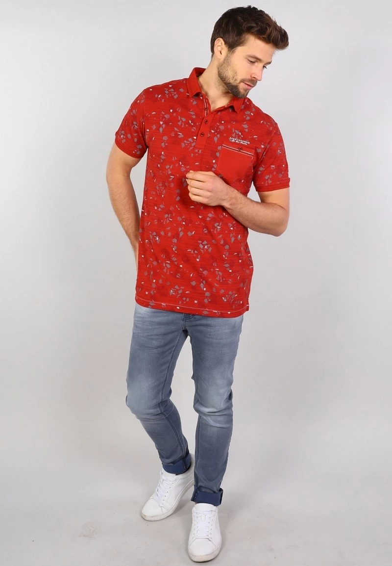 Gabbiano Poloshirt - Rusty Red, Herren 4 Gabbiano Poloshirt - Rusty Red, Herren – Bild 2