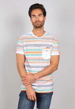 Gabbiano T-Shirt Print - White, Herren