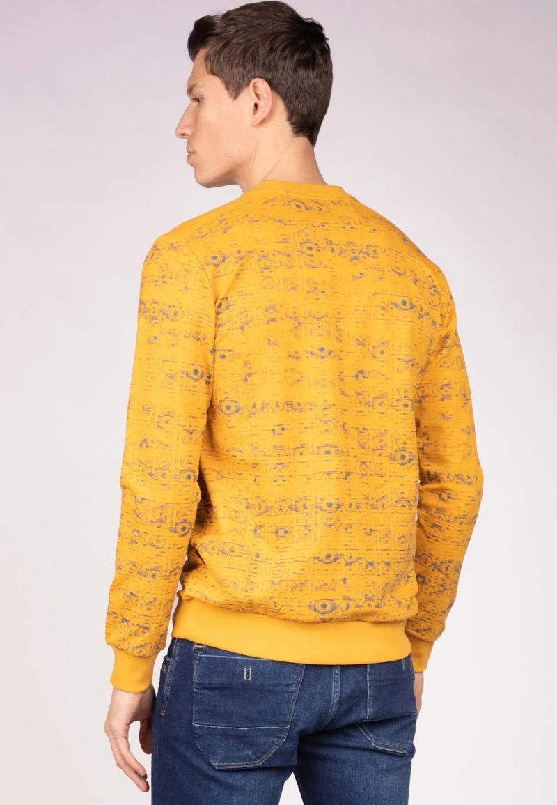 Gabbiano Sweatshirt - Mustard Yellow, Herren 5 Gabbiano Sweatshirt - Mustard Yellow, Herren – Bild 3