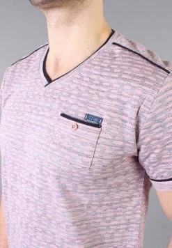 Gabbiano T-Shirt Print - Pink, Herren -Angebote Gabbiano Store 8c2d507de0ba4366a08acc2c5869d65e