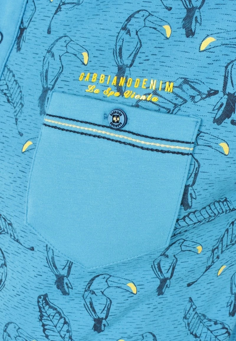 Gabbiano Poloshirt - Turquoise, Herren 9 Gabbiano Poloshirt - Turquoise, Herren – Bild 7