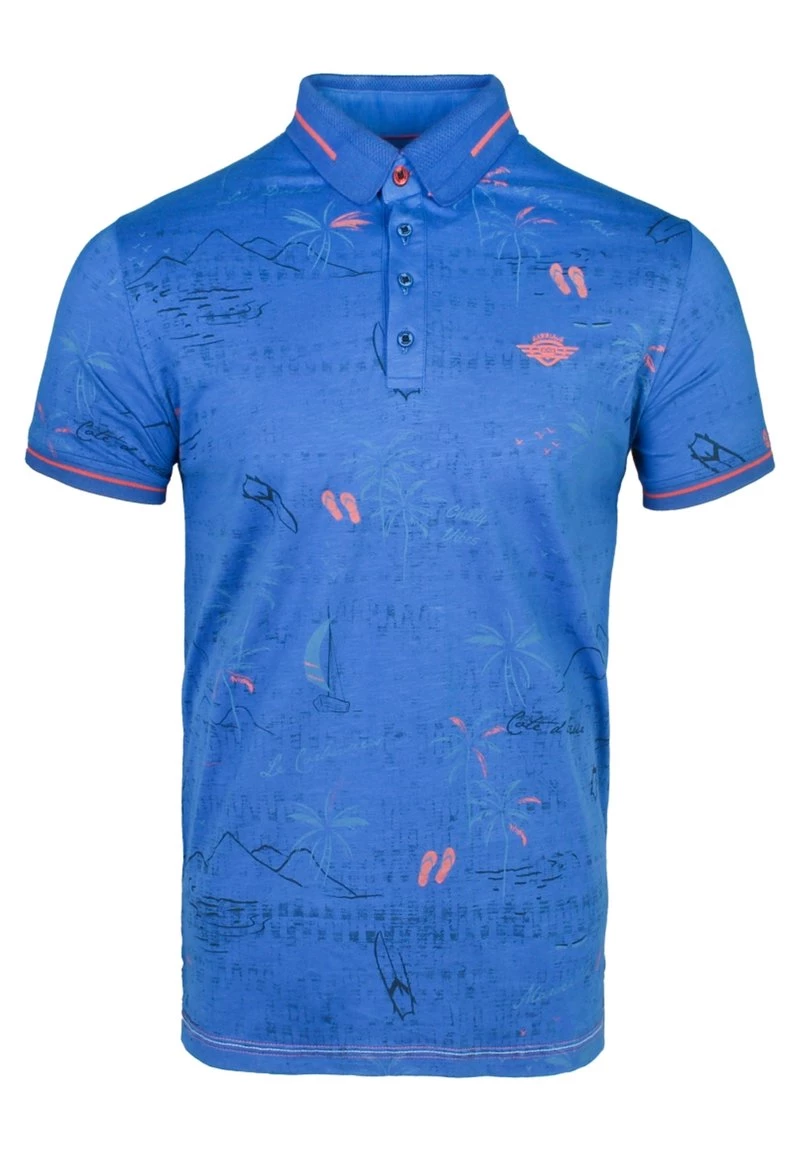 Gabbiano Poloshirt - Cobalt, Herren 6 Gabbiano Poloshirt - Cobalt, Herren – Bild 4