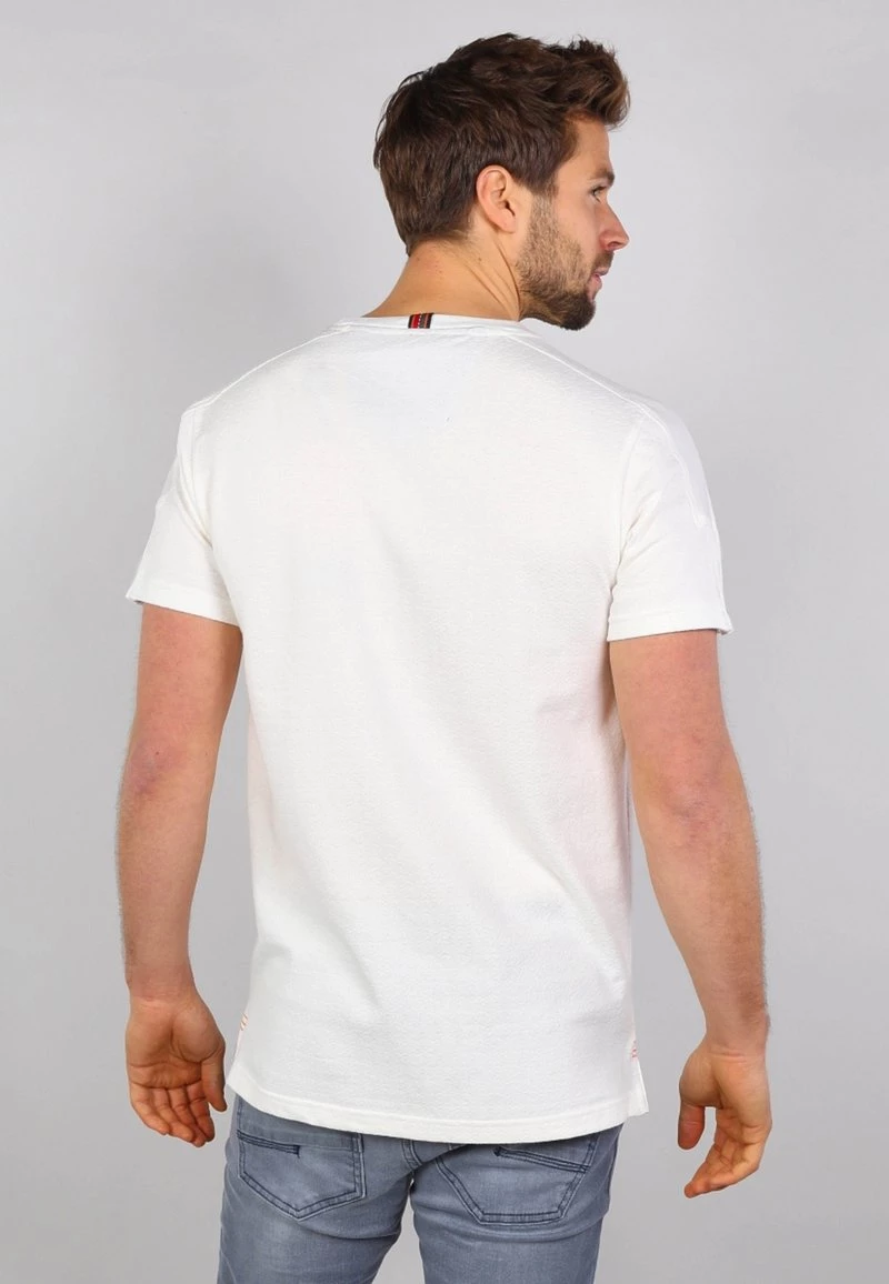 Gabbiano T-Shirt Print - Ecru, Herren 5 Gabbiano T-Shirt Print - Ecru, Herren – Bild 3