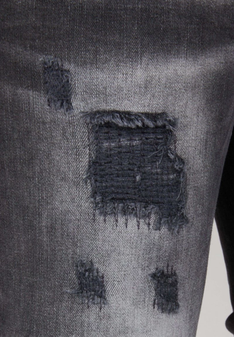 Gabbiano MILAN - Jeans Slim Fit - Blackfaded Destroyed, Herren 5 Gabbiano MILAN - Jeans Slim Fit - Blackfaded Destroyed, Herren – Bild 3