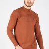 Gabbiano Strickpullover - Rusty Brown, Herren