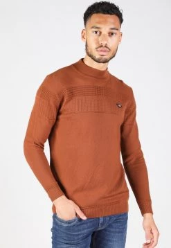Gabbiano Strickpullover - Rusty Brown, Herren
