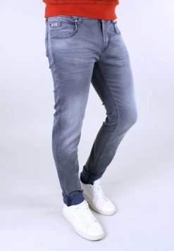 Gabbiano ULTIMO - Jeans Slim Fit - Grey Overdye, Herren