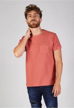 Gabbiano T-Shirt Basic - Coral, Herren