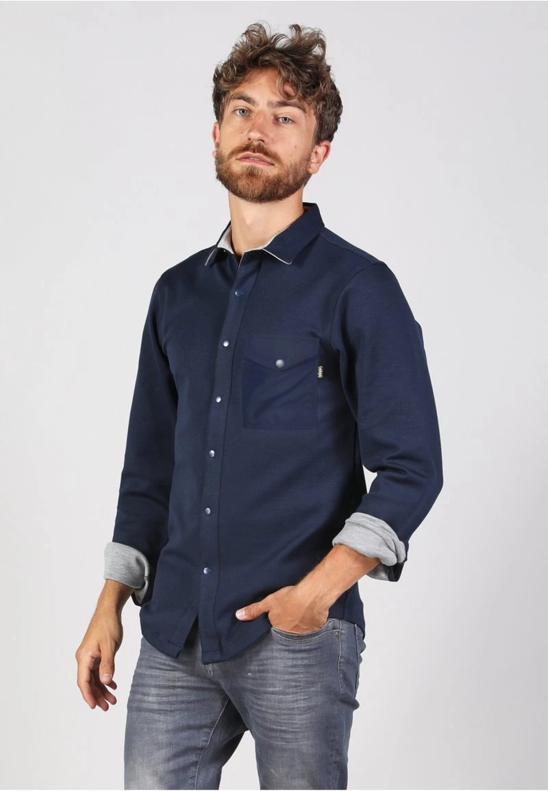 Gabbiano Businesshemd - Navy, Herren 4 Gabbiano Businesshemd - Navy, Herren – Bild 2