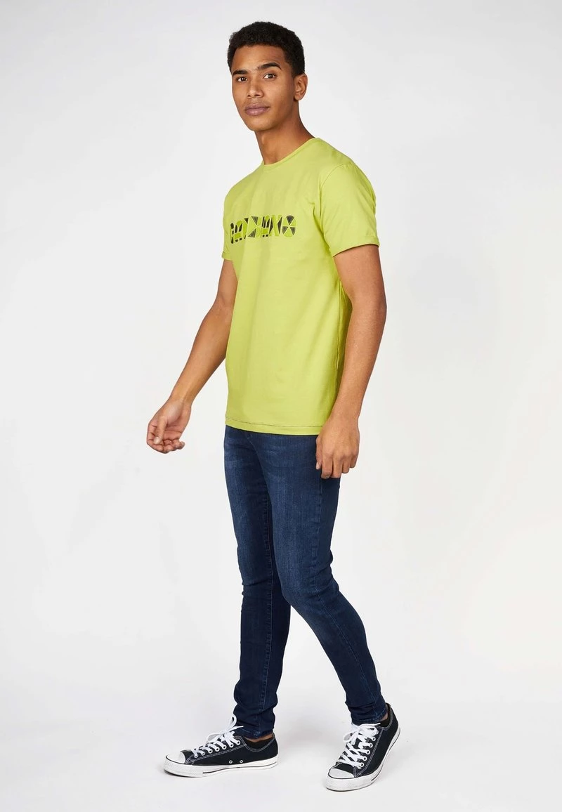 Gabbiano T-Shirt Print - Lime, Herren 4 Gabbiano T-Shirt Print - Lime, Herren – Bild 2
