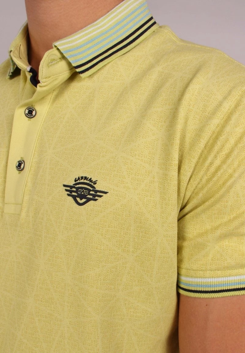 Gabbiano Poloshirt - Lime, Herren 6 Gabbiano Poloshirt - Lime, Herren – Bild 4