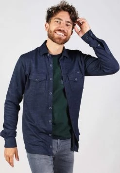 Gabbiano Hemd - Navy, Herren