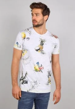 Gabbiano T-Shirt Print - White, Herren