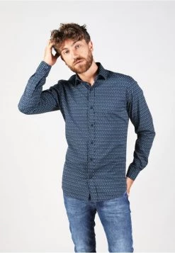 Gabbiano Hemd - Navy, Herren