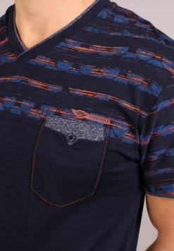 Gabbiano T-Shirt Print - Navy, Herren -Angebote Gabbiano Store a8a2c9068b144f708e29befb7bc36895