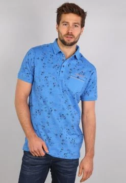 Gabbiano Poloshirt - Niagara Blue, Herren