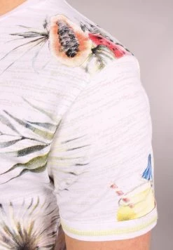 Gabbiano T-Shirt Print - White, Herren -Angebote Gabbiano Store b298c8bf41094b4d893db3e9ddc0b9e3