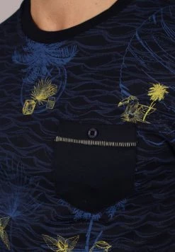 Gabbiano T-Shirt Print - Navy, Herren -Angebote Gabbiano Store b3c74995bf384a6a99fc194dc6f99306