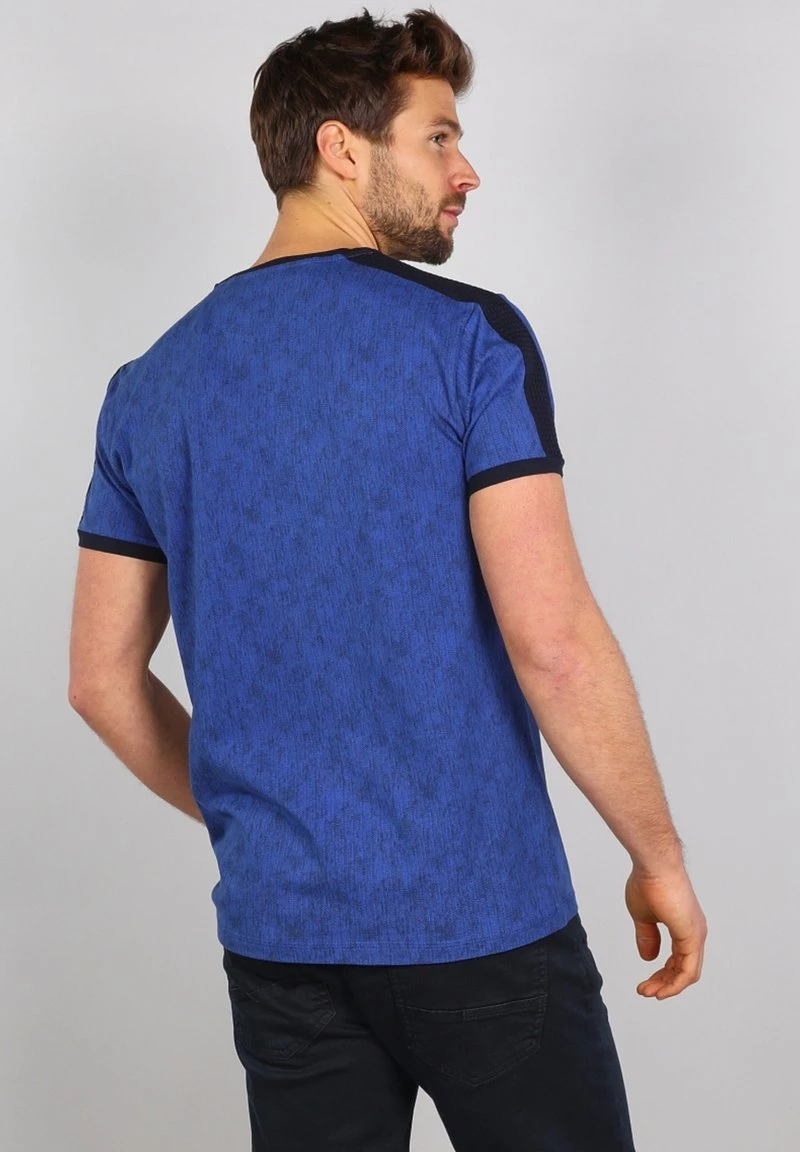 Gabbiano T-Shirt Print - Cobalt, Herren 5 Gabbiano T-Shirt Print - Cobalt, Herren – Bild 3