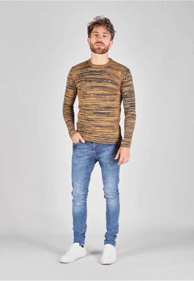 Gabbiano Strickpullover - Solar Yellow, Herren 3 Gabbiano Strickpullover - Solar Yellow, Herren