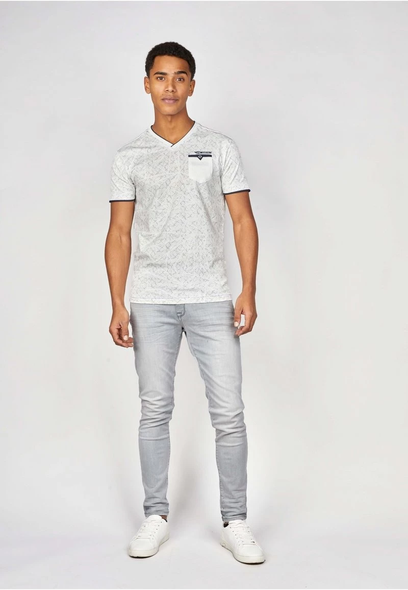 Gabbiano T-Shirt Print - Ecru, Herren 4 Gabbiano T-Shirt Print - Ecru, Herren – Bild 2