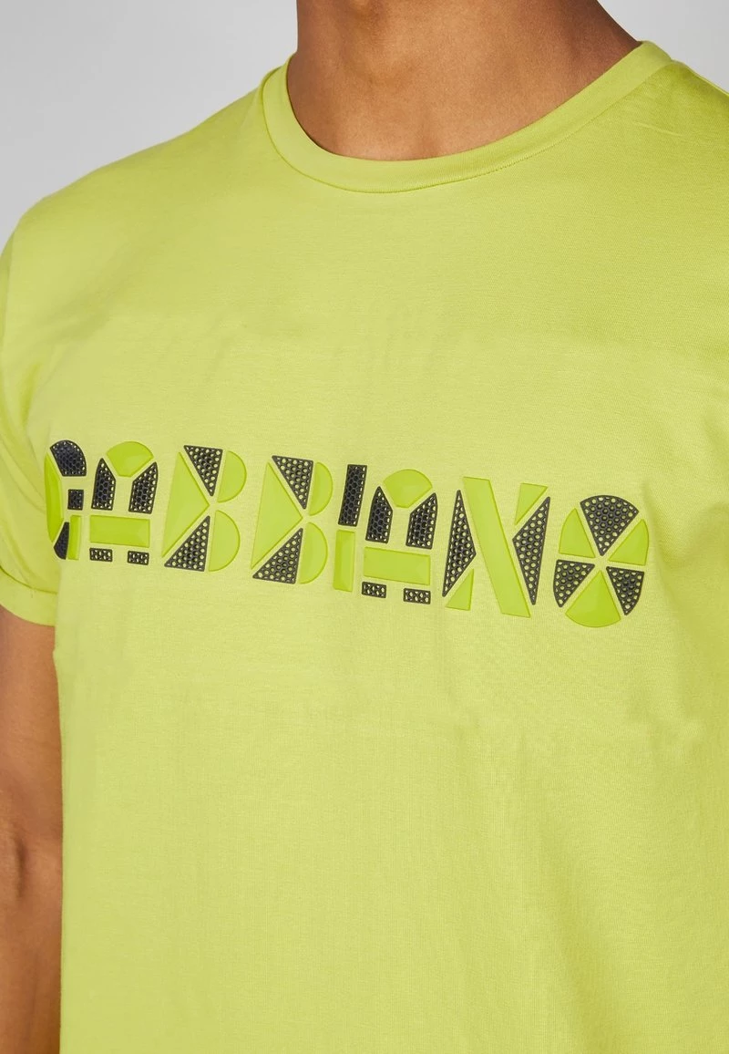 Gabbiano T-Shirt Print - Lime, Herren 6 Gabbiano T-Shirt Print - Lime, Herren – Bild 4