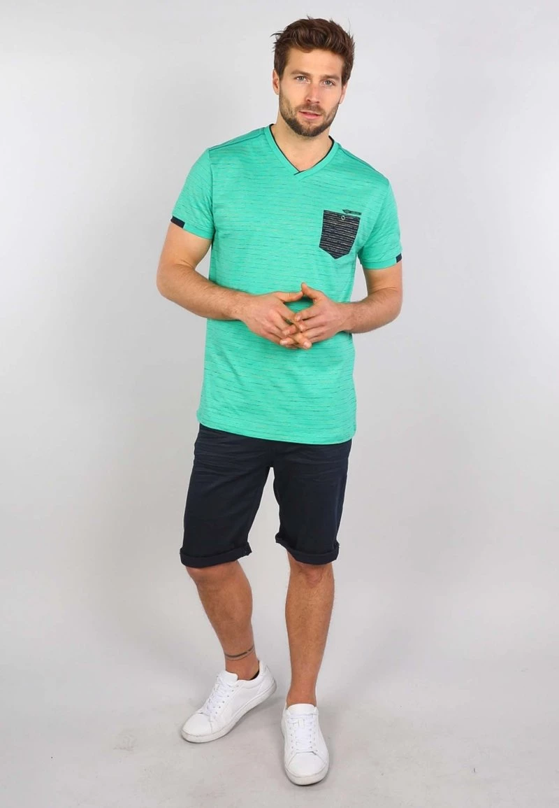 Gabbiano T-Shirt Print - Apple Green, Herren 4 Gabbiano T-Shirt Print - Apple Green, Herren – Bild 2