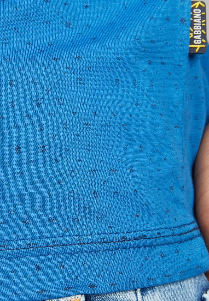 Gabbiano T-Shirt Print - Soft Cobalt, Herren 6 Gabbiano T-Shirt Print - Soft Cobalt, Herren – Bild 4