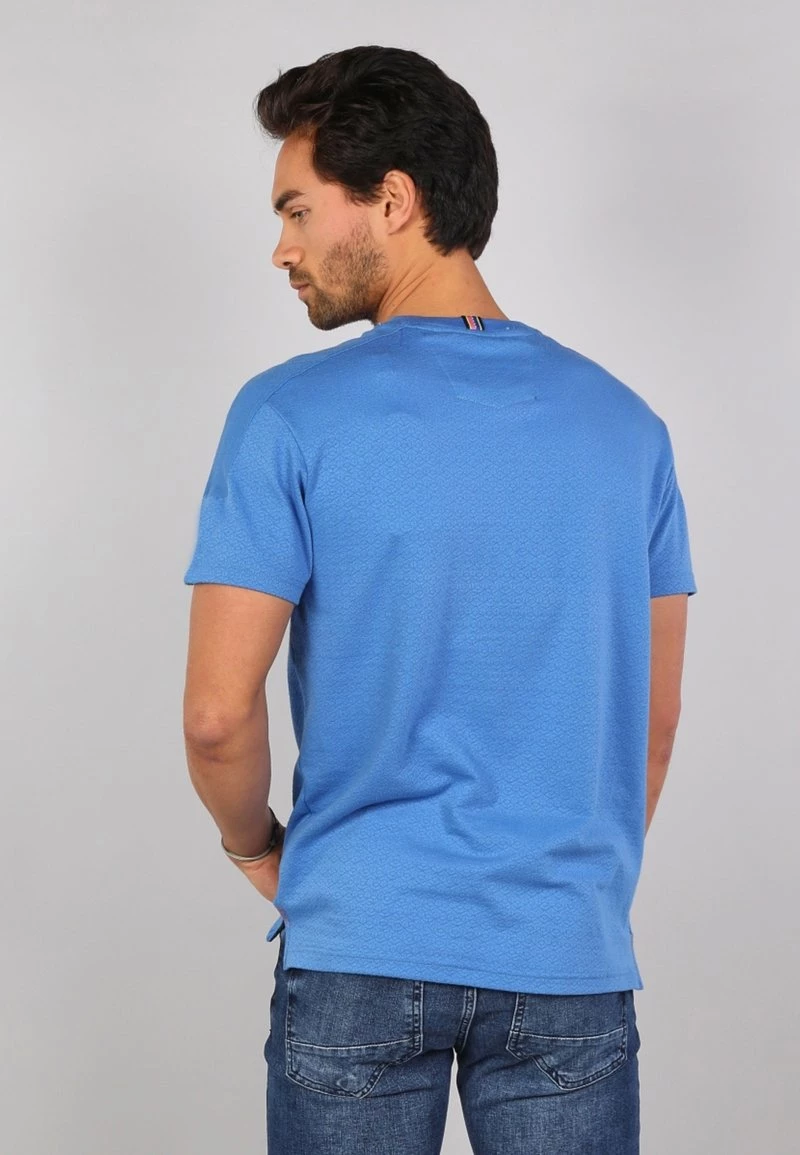 Gabbiano T-Shirt Print - Niagara Blue, Herren 5 Gabbiano T-Shirt Print - Niagara Blue, Herren – Bild 3