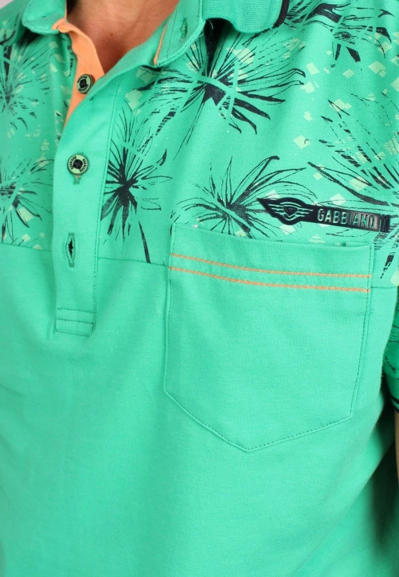 Gabbiano Poloshirt - Apple Green, Herren 5 Gabbiano Poloshirt - Apple Green, Herren – Bild 3