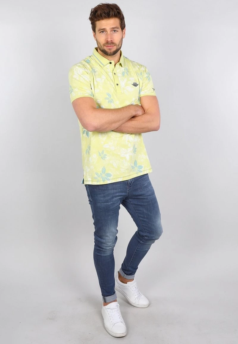 Gabbiano Poloshirt - Lime, Herren 4 Gabbiano Poloshirt - Lime, Herren – Bild 2