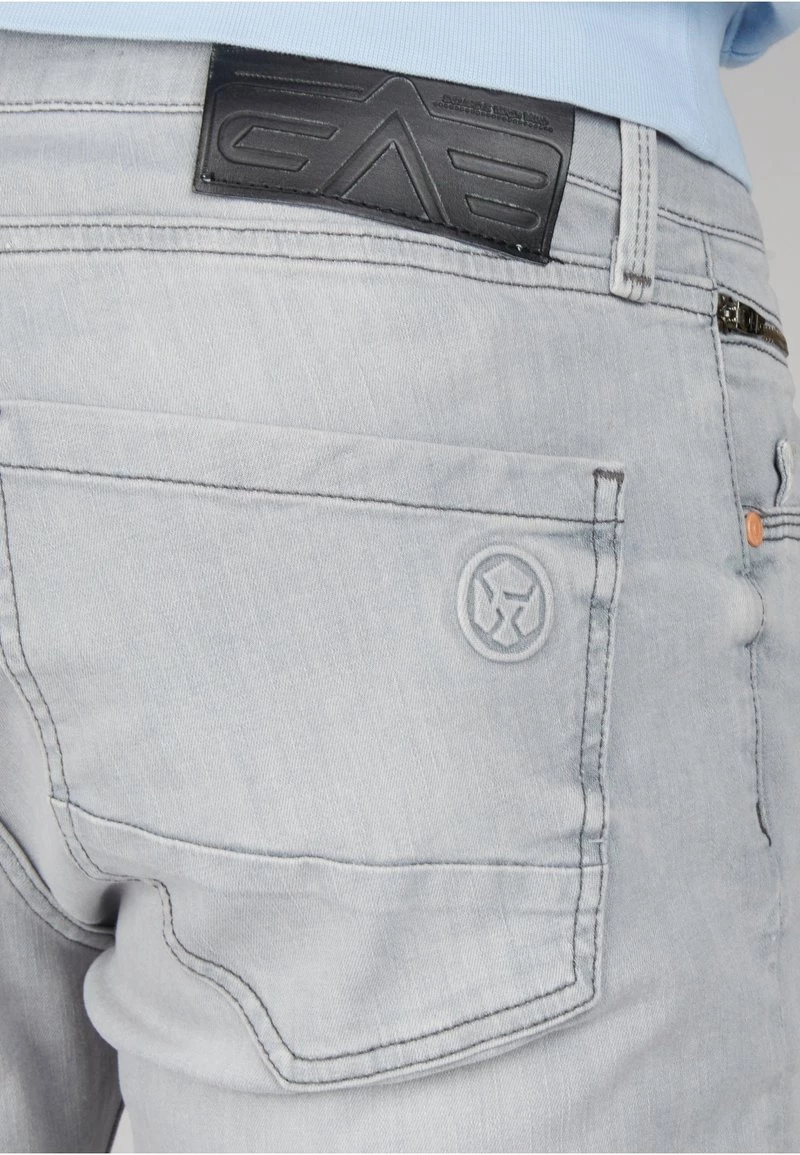 Gabbiano Jeans Slim Fit - Light Grey, Herren 6 Gabbiano Jeans Slim Fit - Light Grey, Herren – Bild 4