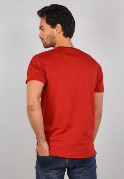 Gabbiano T-Shirt Print - Red, Herren -Angebote Gabbiano Store e5ada69a5db44e90b8d6e0824a11662f