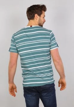 Gabbiano T-Shirt Print - Kale Green, Herren -Angebote Gabbiano Store e9918001df384a7d9130eb45bca4e2a0