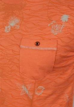 Gabbiano T-Shirt Print - Papaya, Herren -Angebote Gabbiano Store ee159645d7e44e119cb55f11b797e97a